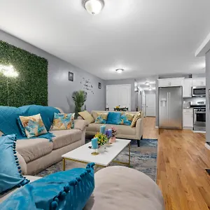 Apartment Faithinn - 3 Bed 2 Bath Near Ewr/ Downtown/ Nyc, Newark
